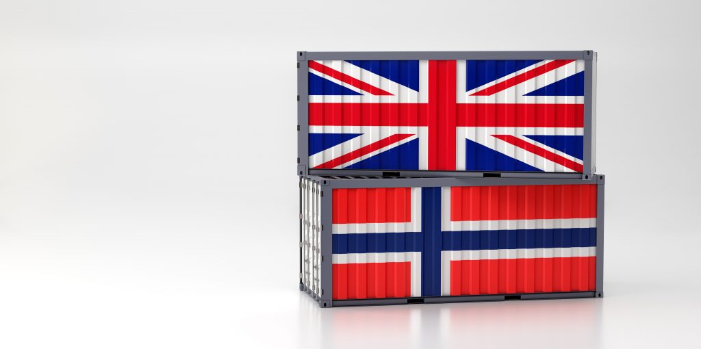 Importing and exporting between the UK and Norway
