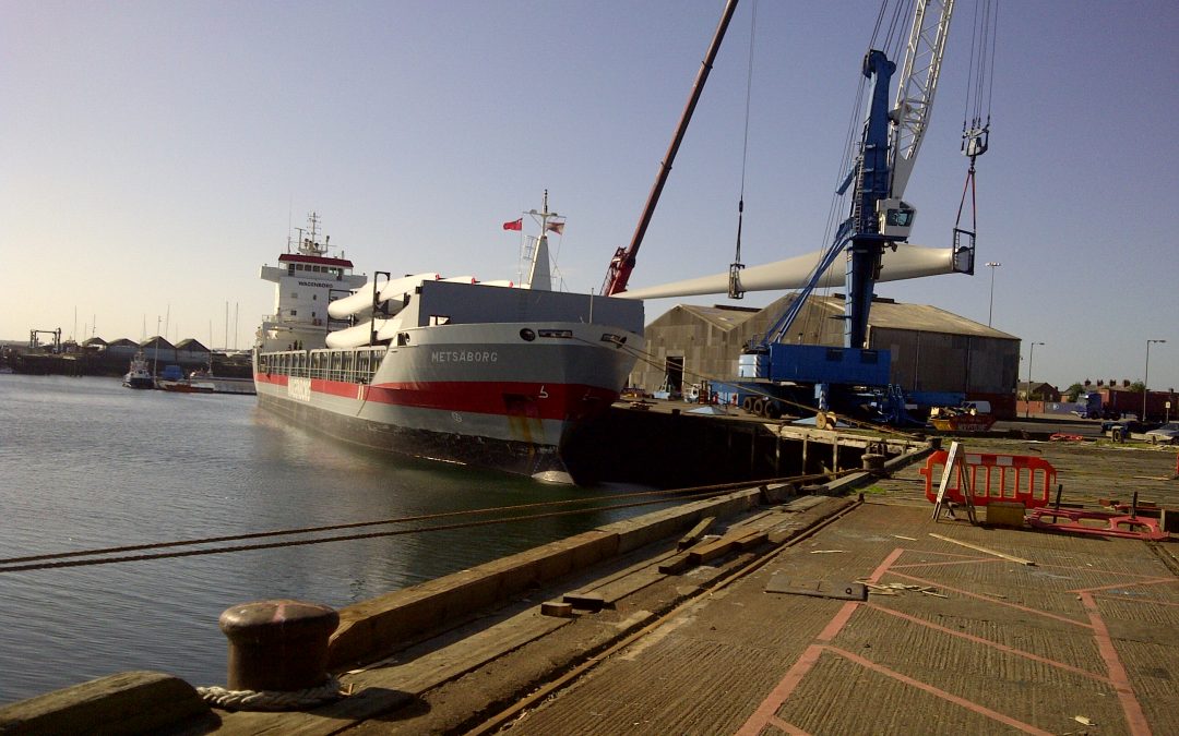 DAN Shipping Plays Vital Role in Construction of Wind Farm Site