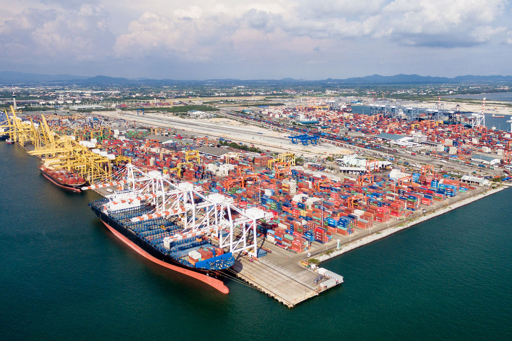 What is port-centric logistics?